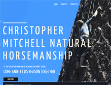 Tablet Screenshot of christopher-mitchell.com